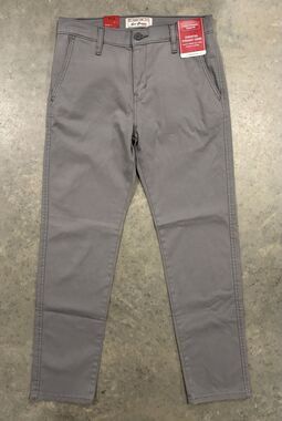 NWT Levi Strauss Signature Essential Straight Chino Pants Flex Men's 30x30 Gray
